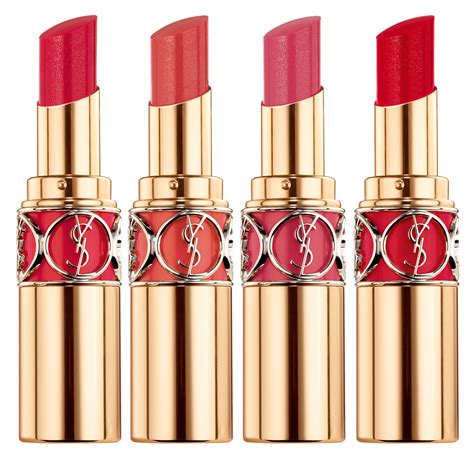 ysl rouge|YSL rouge volupte shine.